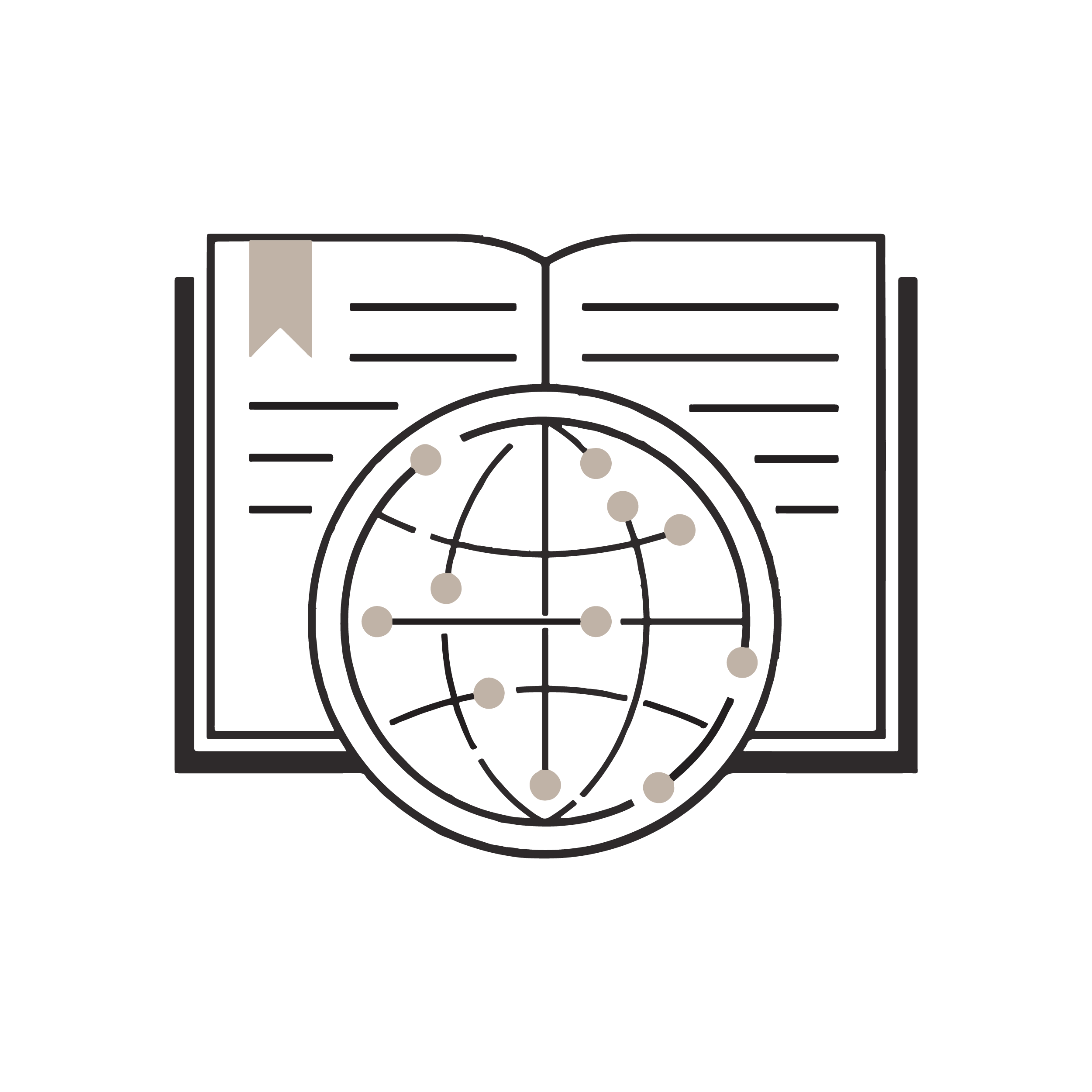Icon of a person giving a presentation to an audience.
